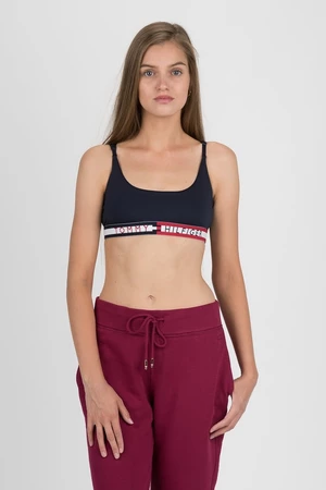 Tommy Hilfiger Vrchný diel plaviek - BRALETTE modrý