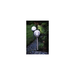 Zestaw 2 lamp ogrodowych Solar Trading Balls, wys. 26,5 cm