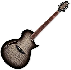 ESP LTD TL-6 QM Charcoal Burst Elektro-Akustikgitarre