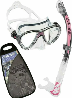 Cressi Big Eyes Evolution & Alpha Ultra Dry Black/Pink