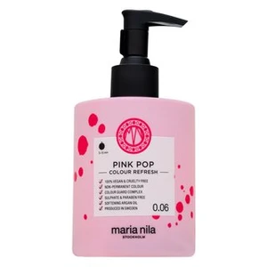 Maria Nila Colour Refresh odżywcza maska koloryzująca do włosów o różowych odcieniach Pink Pop 300 ml