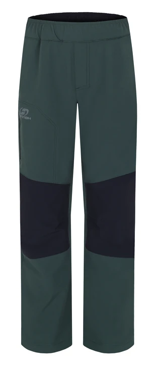 Children's softshell pants Hannah LUIGI JR green gables/anthracite