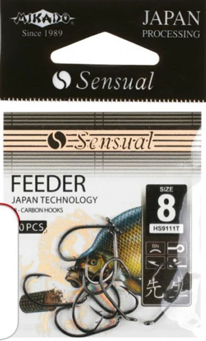 Mikado háčky SENSUAL - FEEDER 9111T vel. 6 BN