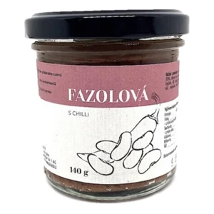 PURAVITA Fazolová pomazánka s extra chilli bez lepku 140 g