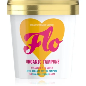 FLO Organic Tampons tampóny 16 ks