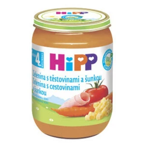 HiPP BIO Zelenina s těstovinami a šunkou 190 g