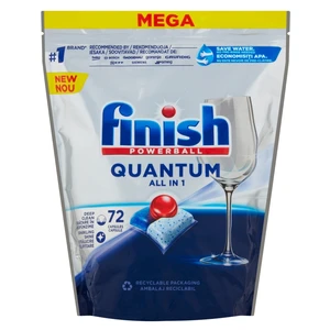 FINISH Quantum All in 1 Kapsle do myčky nádobí 72 ks