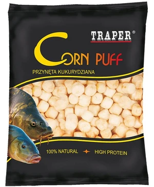 Traper pufovaná kukurica corn puff med 20 g - 4 mm