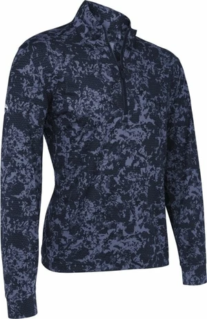 Callaway Camo Sun Protection 1/4 Zip Peacoat M Sweat-shirt