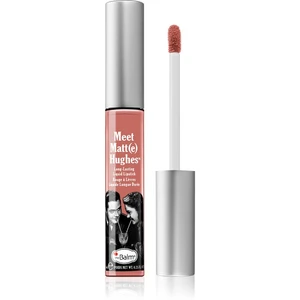 theBalm Meet Matt(e) Hughes Long Lasting Liquid Lipstick dlhotrvajúci tekutý rúž odtieň Patient 7.4 ml