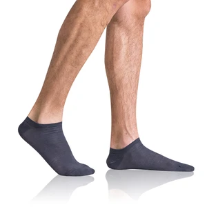 Bellinda 
GREEN ECOSMART MEN IN-SHOE SOCKS - Pánske eko členkové ponožky - sivý melír