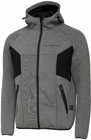 Savage Gear Hanorac Tec-Foam Zip Hoodie Dark Grey Melange XL