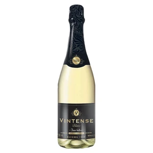 VINTENSE Jemne šumivé nealkoholické víno biele 750 ml, poškodený obal