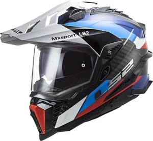 LS2 MX701 Explorer Carbon Frontier Black/Blue 2XL Kask