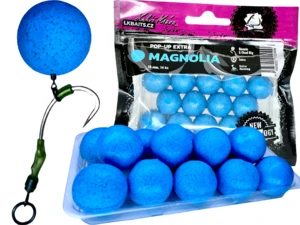 Lk baits plávajúce boilie pop-up extra magnolia limitovaná edícia - 14 mm 18 ks