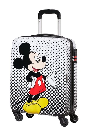 American Tourister Kabinový cestovní kufr Disney Legends Spinner 36 l - lesklá černá