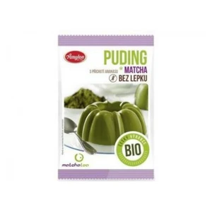 MATCHA TEA Puding matcha s příchutí ananasu bez lepku BIO 40 g