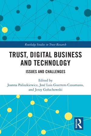 Trust, Digital Business and Technology