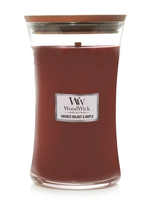 WoodWick Vonná svíčka váza velká Smoked Walnut & Maple 609,5 g