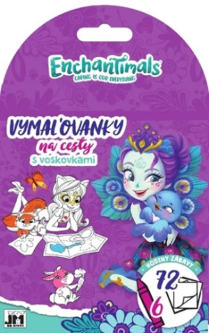 Vymaľovanky na cesty Enchantimals