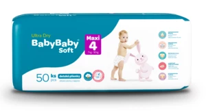 BabyBaby Soft Ultra-Dry Maxi 7-18 kg