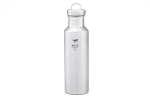 Titanová láhev Sport Bottle Keith® 700 ml (Barva: Stříbrná)