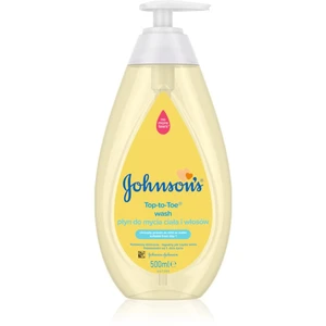 Johnson's® Top-to-Toe umývací gél na telo a vlasy pre deti od narodenia 500 ml