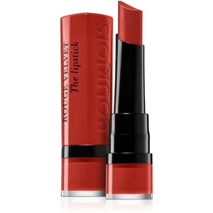 Bourjois Rouge Velvet The Lipstick matný rúž odtieň 21 Grande Roux 2,4 g