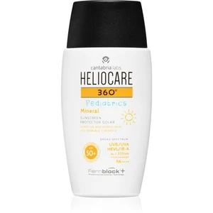 Heliocare 360° Pediatrics fluidný minerálny krém na opaľovanie SPF 50+ 50 ml