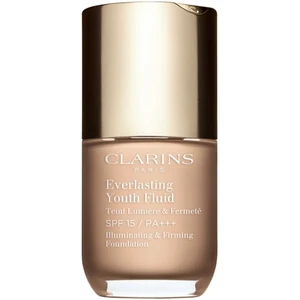 Clarins Everlasting Youth Fluid rozjasňujúci make-up SPF 15 odtieň 102.5 Porcelain 30 ml