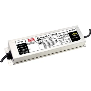 Mean Well ELG-240-C2100DA-3Y LED driver  konštantný prúd 241.5 W 2100 mA 57 - 115 V/DC dali, montáž na nehorľavom povrch