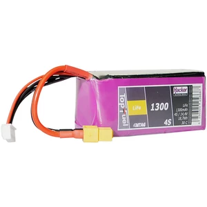 Hacker akupack LiFe 13.2 V 1300 mAh Počet článkov: 4 30 C SoftCase XT60