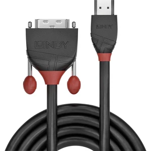 LINDY HDMI / DVI káblový adaptér #####HDMI-A Stecker, #####DVI-D 18+1pol. Stecker 5.00 m čierna 36274  #####HDMI-Kabel