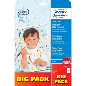 Avery-Zweckform Classic Photo Paper Inkjet 2573-60 fotografický papier A4 160 g/m² 60 listov lesklý