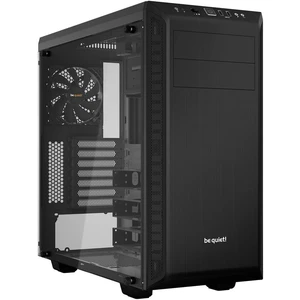 BeQuiet Pure Base 600 midi tower PC skrinka čierna tlmené, bočné okno, 2 predinštalované ventilátory