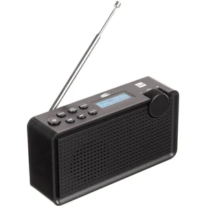 Dual DAB 85 prenosné rádio DAB+, FM   možné znovu nabíjať čierna