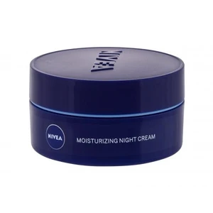 Nivea Moisturizing Night Cream Normal Skin 50 ml nočný pleťový krém pre ženy na normálnu pleť; na všetky typy pleti; výživa a regenerácia pleti