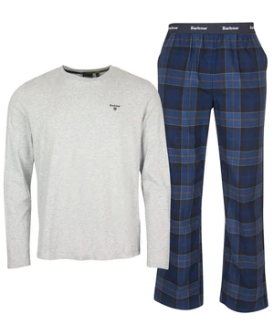 Barbour Tartanový pyžamový set Barbour Doug PJ Set - Midnight Tartan - S