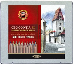 KOH-I-NOOR Gioconda Soft Pastellstifte Set 48 Stück