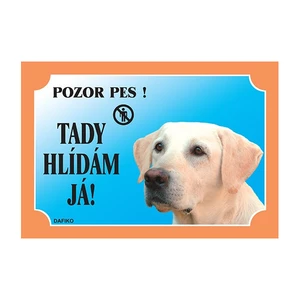 Tabulka Dafiko labradorský retriever světlý