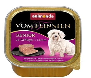 Animonda Vom Feinsten Paštéta Senior 150g - Hydinová/jahňacia