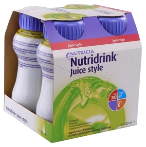 NUTRIDRINK Juice Style s jablečnou příchutí 4 x 200 ml