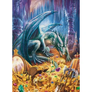 Ravensburger Puzzle Dračí poklad 100 dílků