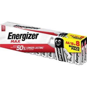 Energizer Max 18+8 gratis tužková batéria typu AA alkalicko-mangánová  1.5 V 1 ks