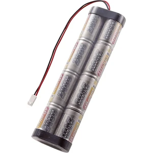 Conrad energy akupack vysielača NiMH 9.6 V 2400 mAh palica Futaba