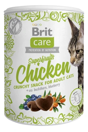 BRIT CARE cat SNACK  SUPERFRUITS CHICKEN - 100g