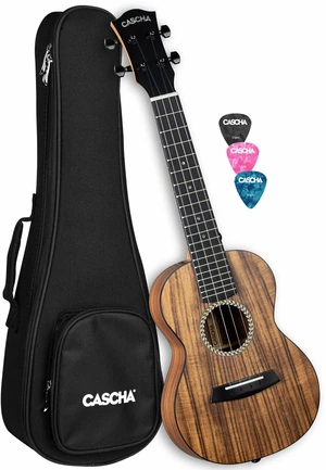 Cascha HH 2348 Acacia Ukulele da Concerto