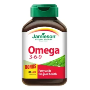 JAMIESON Omega 3-6-9 1200 mg 100 kapslí