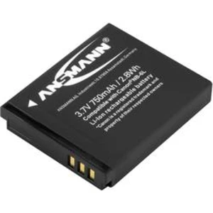 Akumulátor do kamery Ansmann náhrada za orig. akumulátor NB-6L 3.7 V 750 mAh