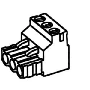 Zástrčkový konektor na kabel TE Connectivity 282807-2, pólů 2, rozteč 5.08 mm, 1 ks